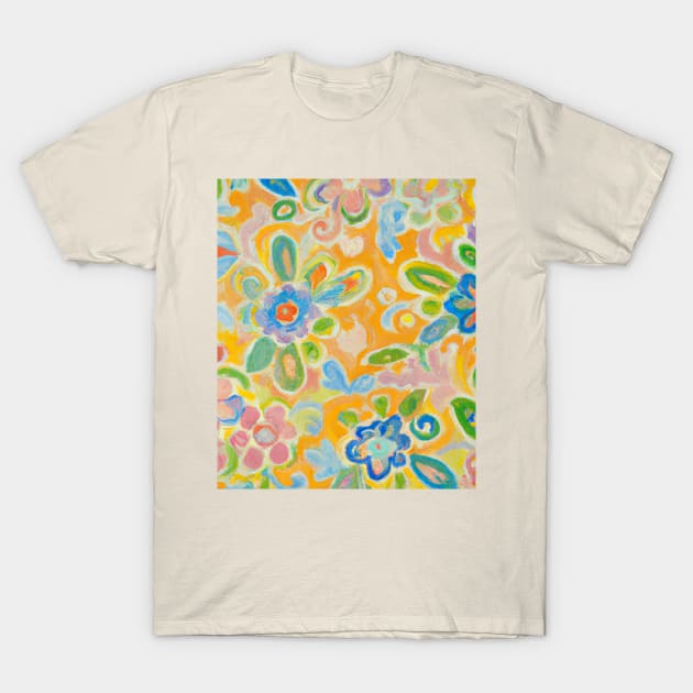 Flower pattern T-Shirt by DewaJassin